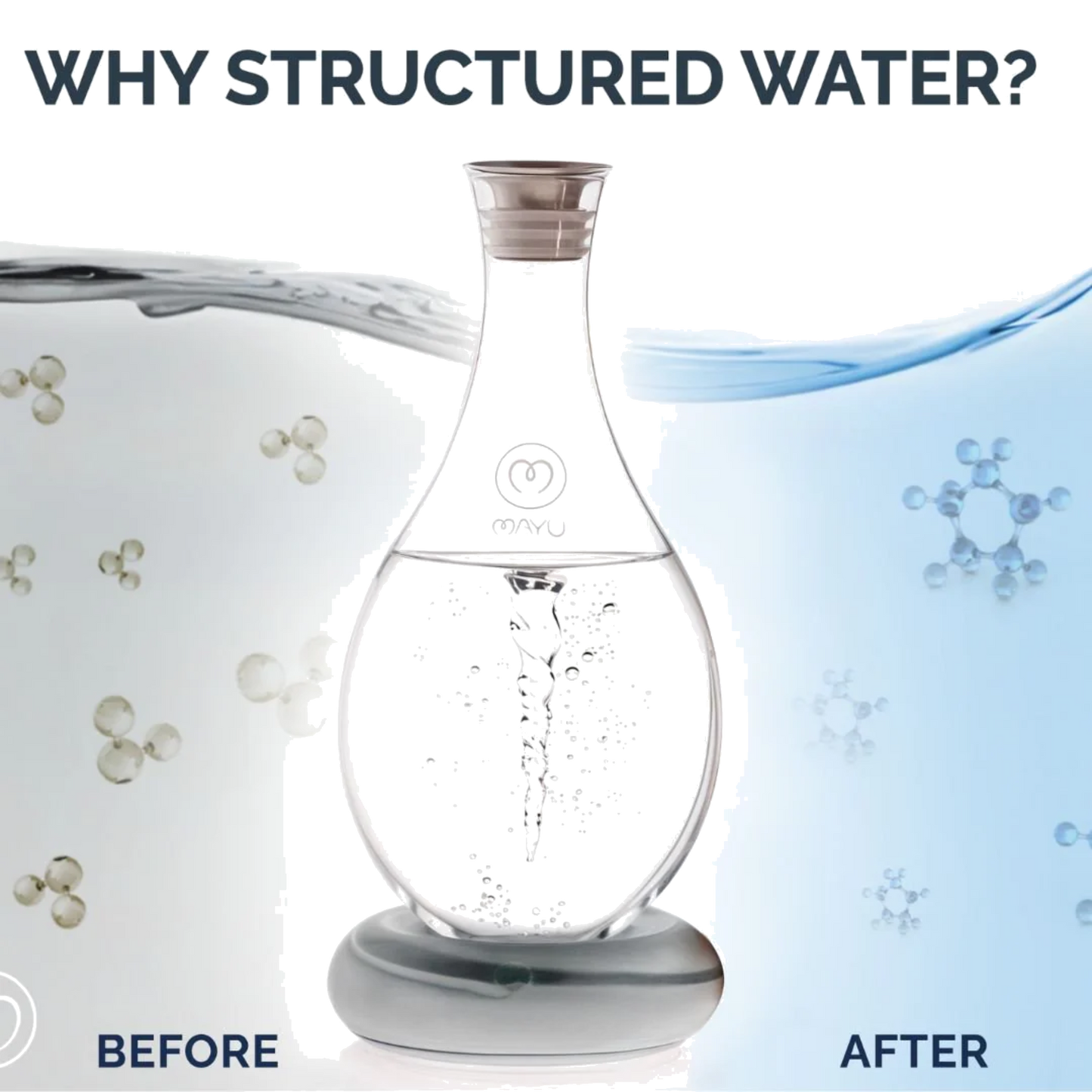 Mayu swirl structured improve and aerate your water