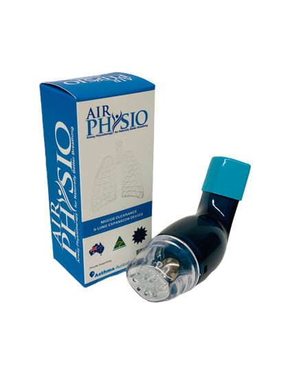 airphysio natural breathing device for mucus removal