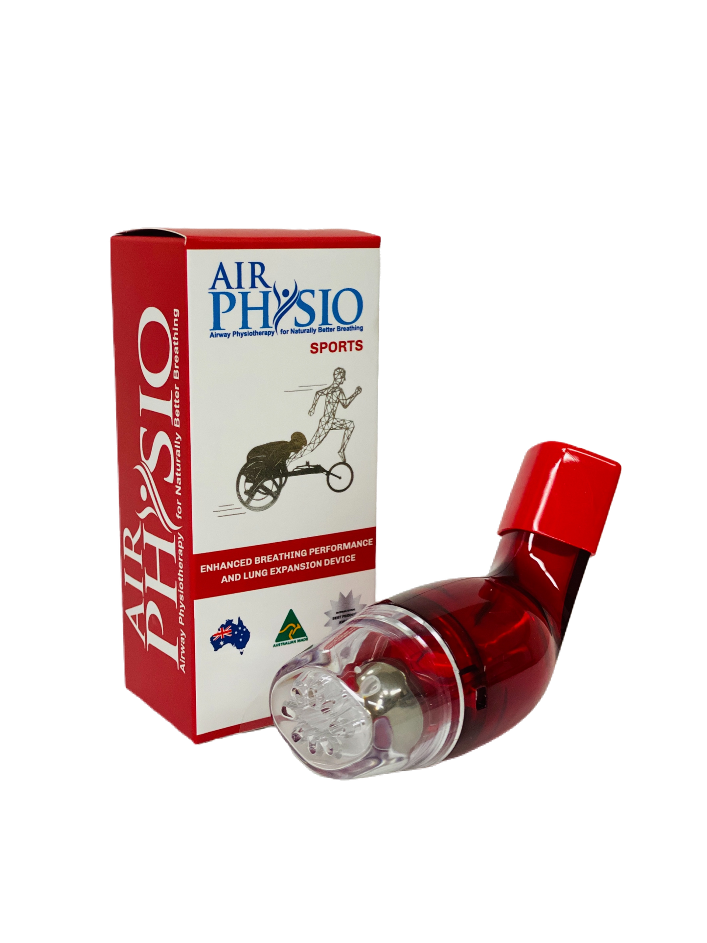 airphysio natural breathing device for mucus removal