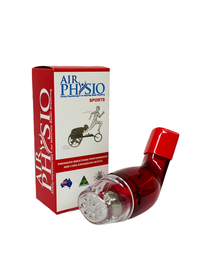 airphysio natural breathing device for mucus removal
