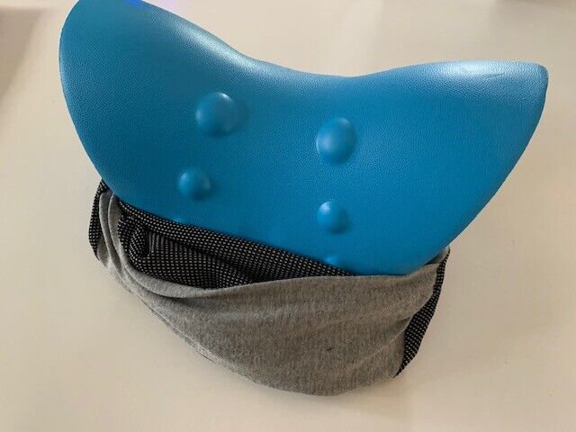 cervical traction pillow neck stretcher neck pain headaches tmj cover physio