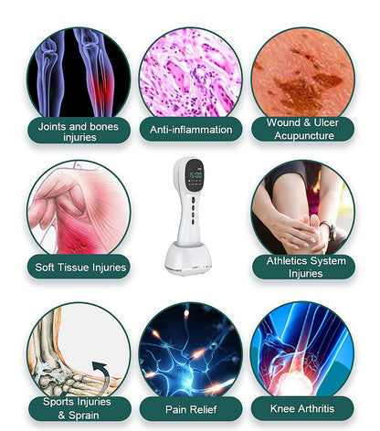 premium hand held laser hd cure pro with tens settings