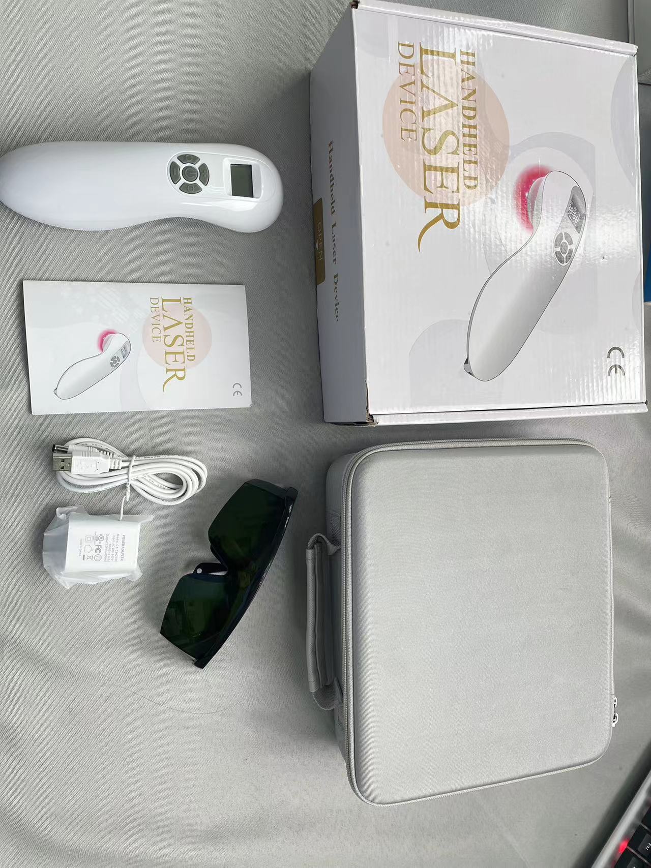 professional hd cure handheld laser device red light